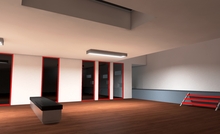 Interior render using Global Illumination