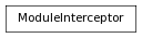 digraph inheritance43cbfba9b5 {
rankdir=TB;
ranksep=0.15;
nodesep=0.15;
size="8.0, 12.0";
  "ModuleInterceptor" [fontname=Vera Sans, DejaVu Sans, Liberation Sans, Arial, Helvetica, sans,URL="../pymel.util.utilitytypes/pymel.util.utilitytypes.ModuleInterceptor.html#pymel.util.utilitytypes.ModuleInterceptor",style="setlinewidth(0.5)",height=0.25,shape=box,fontsize=8];
}